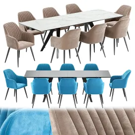Lexi dining chair table amsterdam